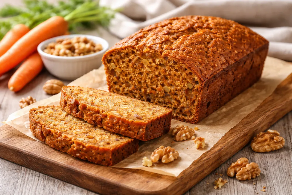 gulerodskage uden glasur