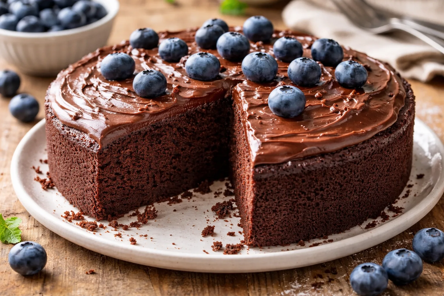 supernem chokoladekage